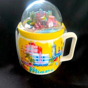 Miami Globe coffee cup